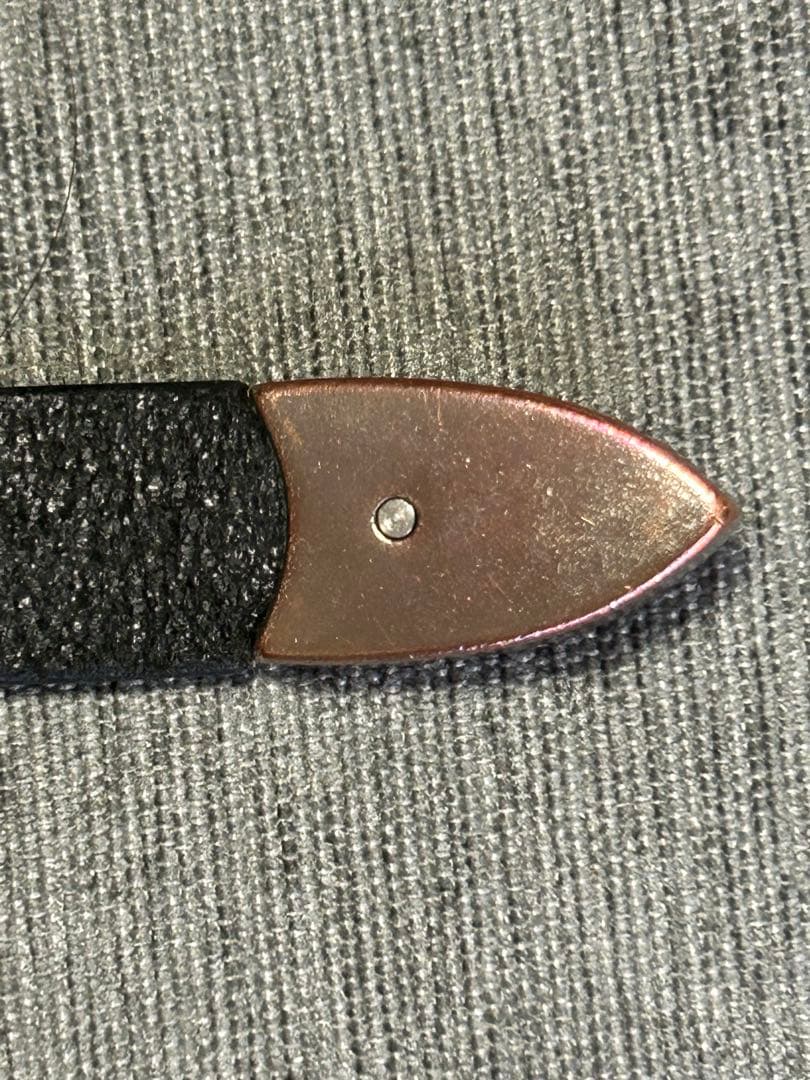 OURLEGACY 2cm Belt(ブラック) 70サイズ