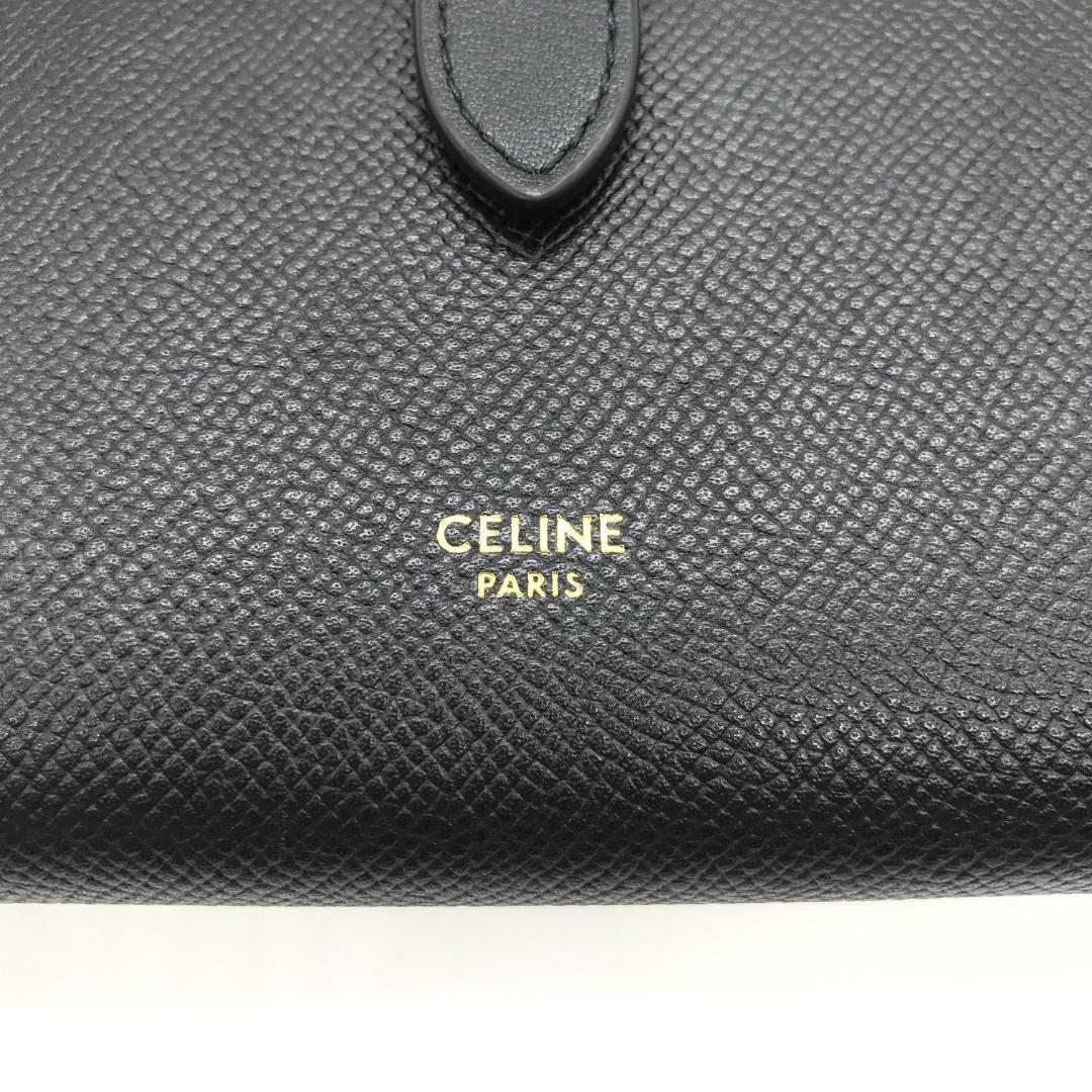 【極美品】CELINE セリーヌ ミディアム ストラップ ウォレット