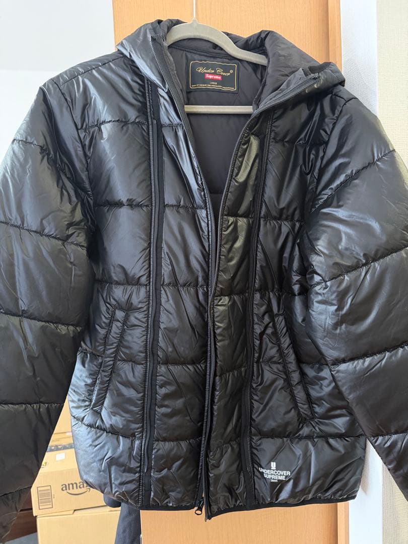 Supreme+Undercover トレンチ+パファージャケット黒 Lサイズ