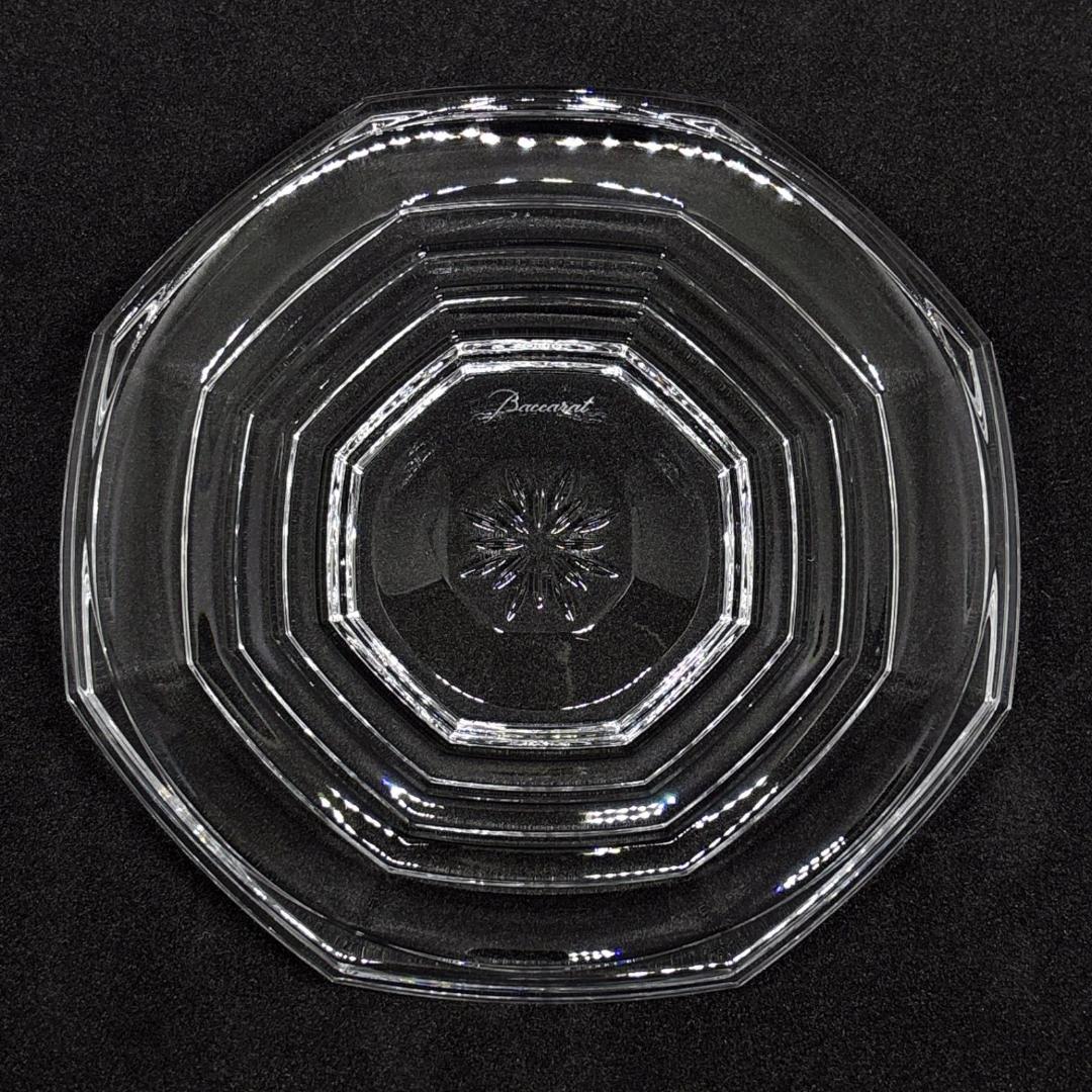 箱付 Baccarat バカラ Harcourt アルクール 豆皿 2枚セット