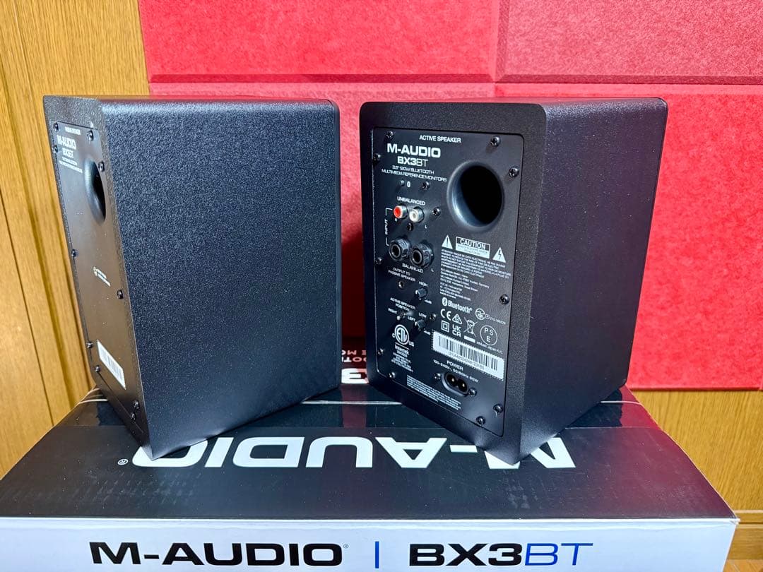 M-AUDIO BX3BT モニタースピーカー　Bluetooth対応120W
