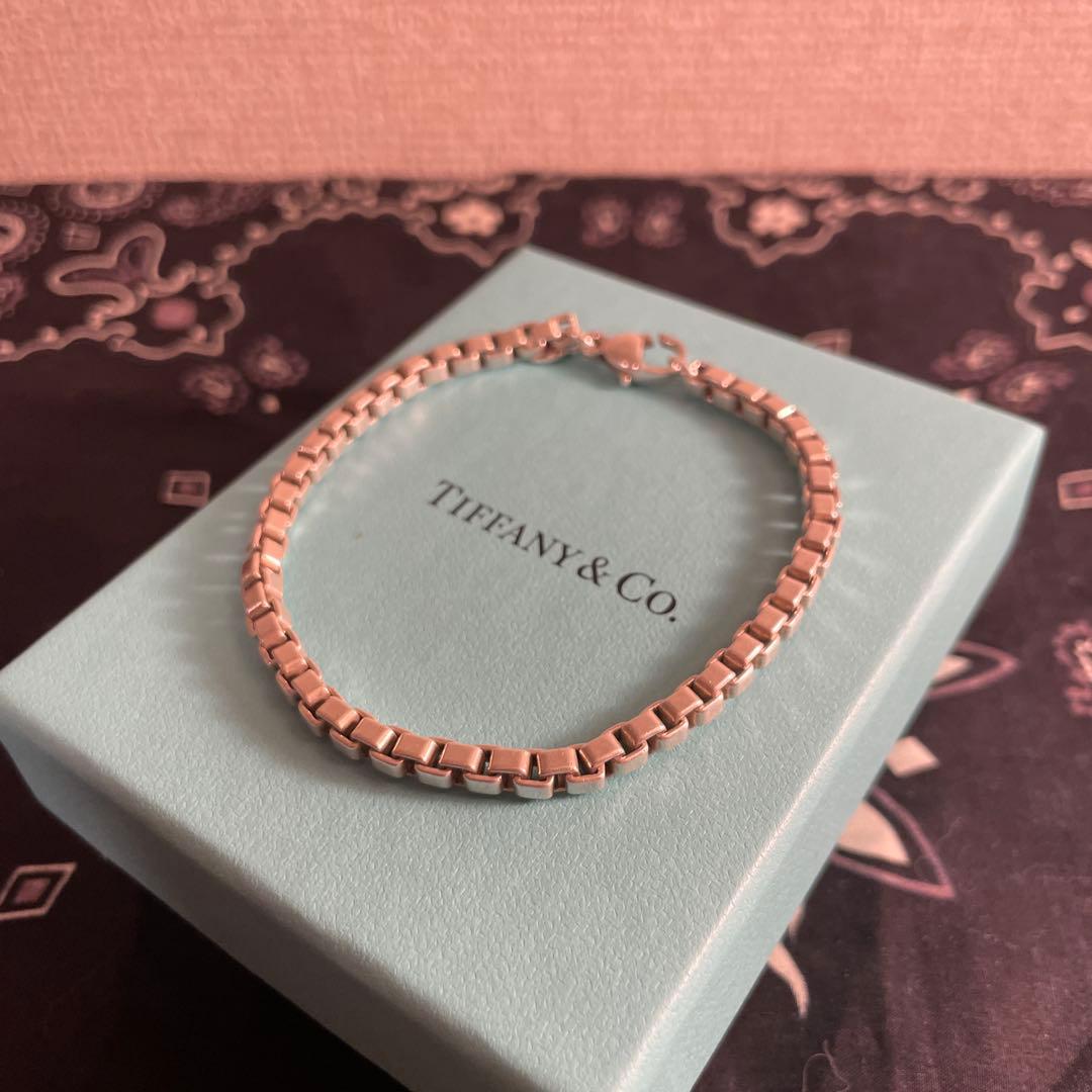 Tiffany&Co. ベネチアンチェーンブレスレット　シルバー925
