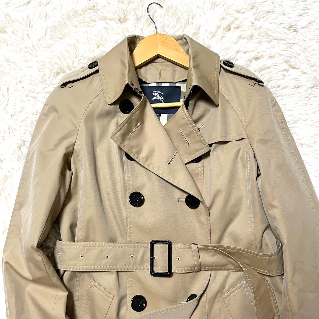 BURBERRY LONDONサンドリンガムトレンチコート 40 ベージュ日本製