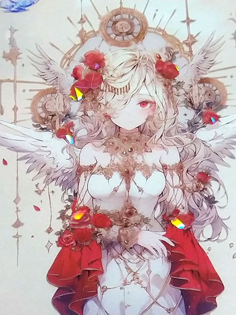 廃盤品✩J1064＃星雾莫允(贝壳光)切り売り海外人物マステ女の子AIマステ