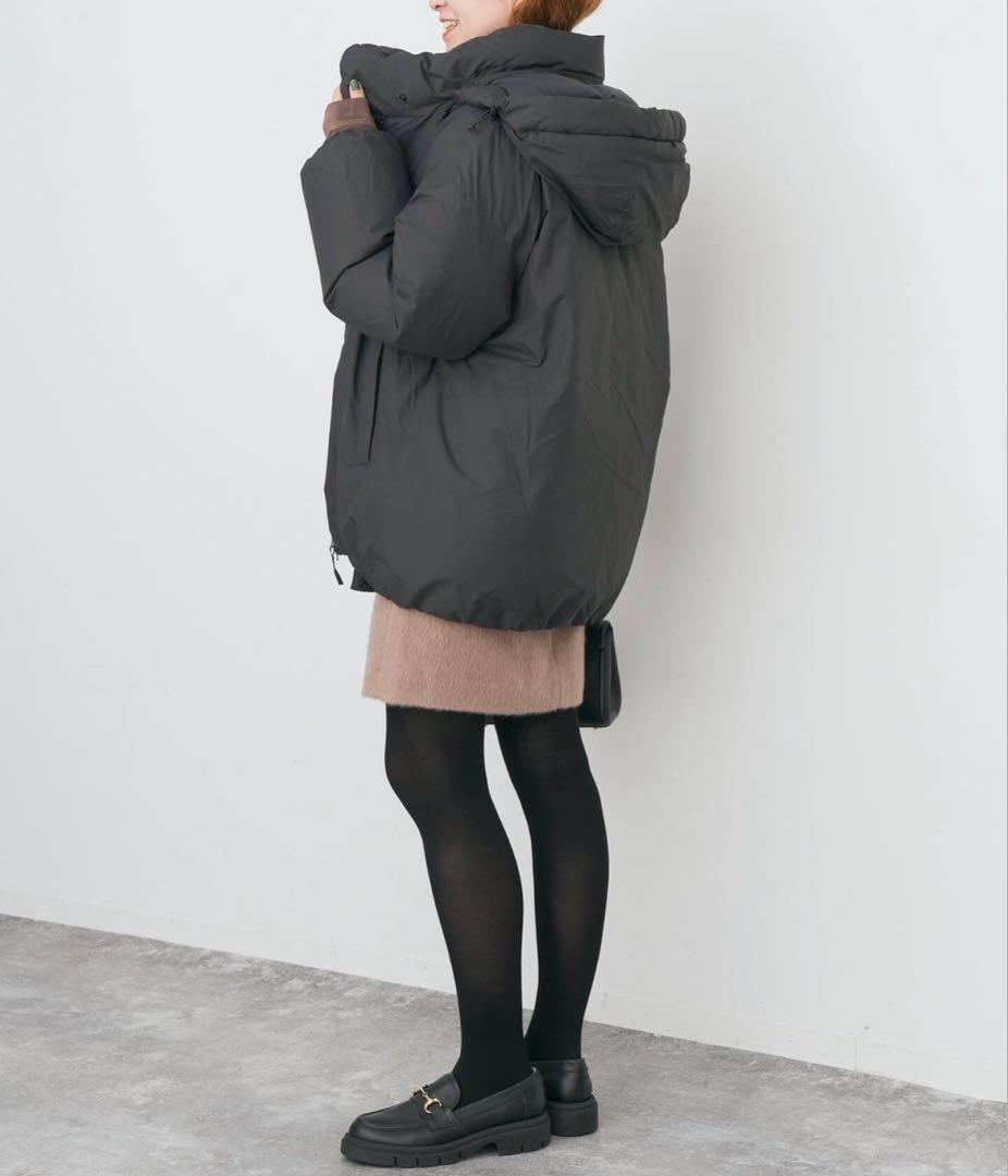 Spick and Span NANGAナンガ別注ダウンジャケット黒ブラック