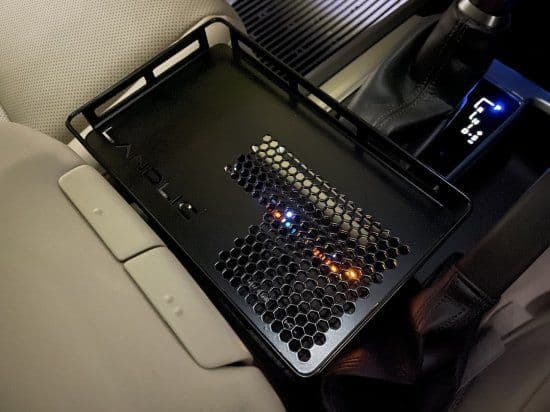 150プラド後期車用☆センターテーブル&レザーパッド☆ランドリックジャパン☆