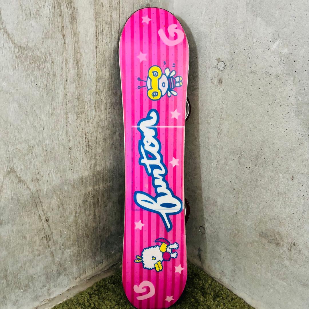 【☆キッズ】 BURTON CHICKLET スノーボードセット 100cm