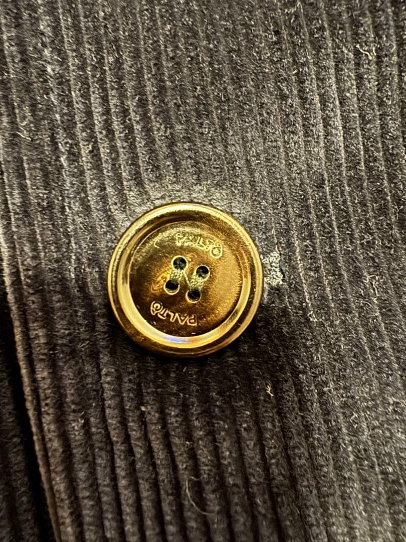 PALTO ネイビー コーデュロイ チェスターコート48サイズ
