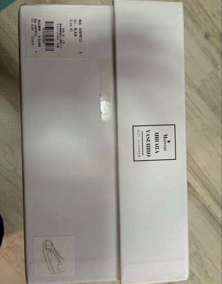 正規品Maison Mihara Yasuhiro BLAKEY 43 ミハラ