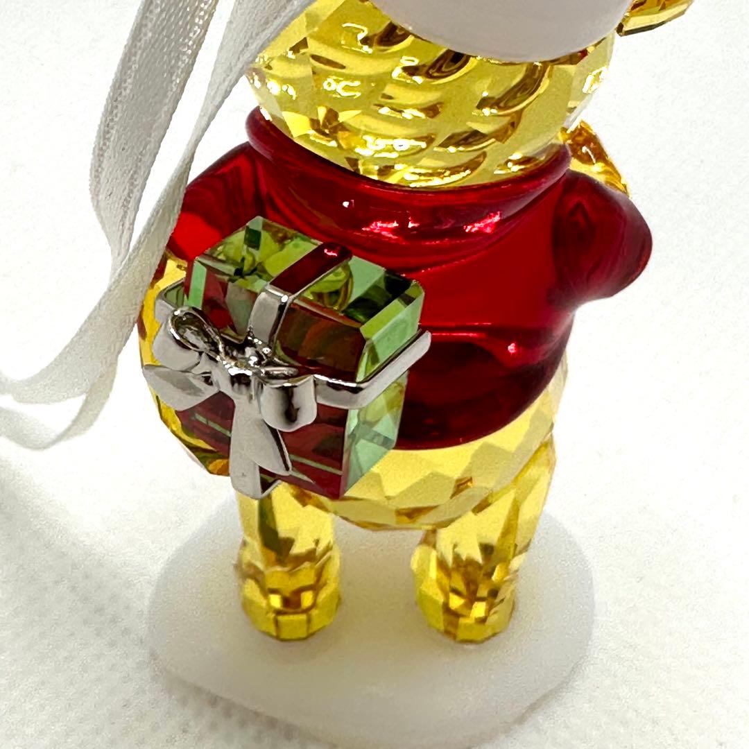 ★希少品★スワロフスキー　くまのプーさん クリスマスオーナメント　クリスマス
