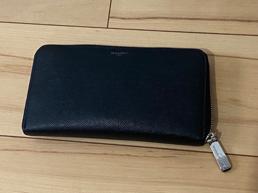 最終値引　PELLE MORBIDA ブラック 長財布