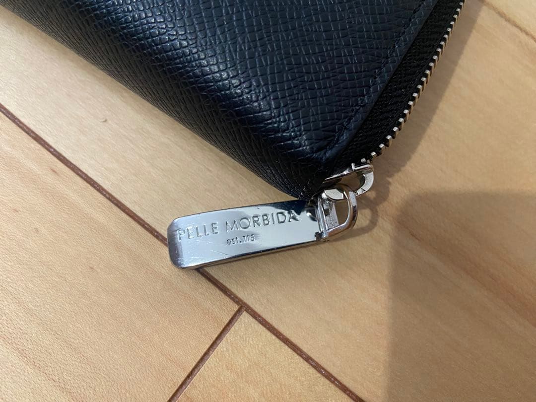 最終値引　PELLE MORBIDA ブラック 長財布