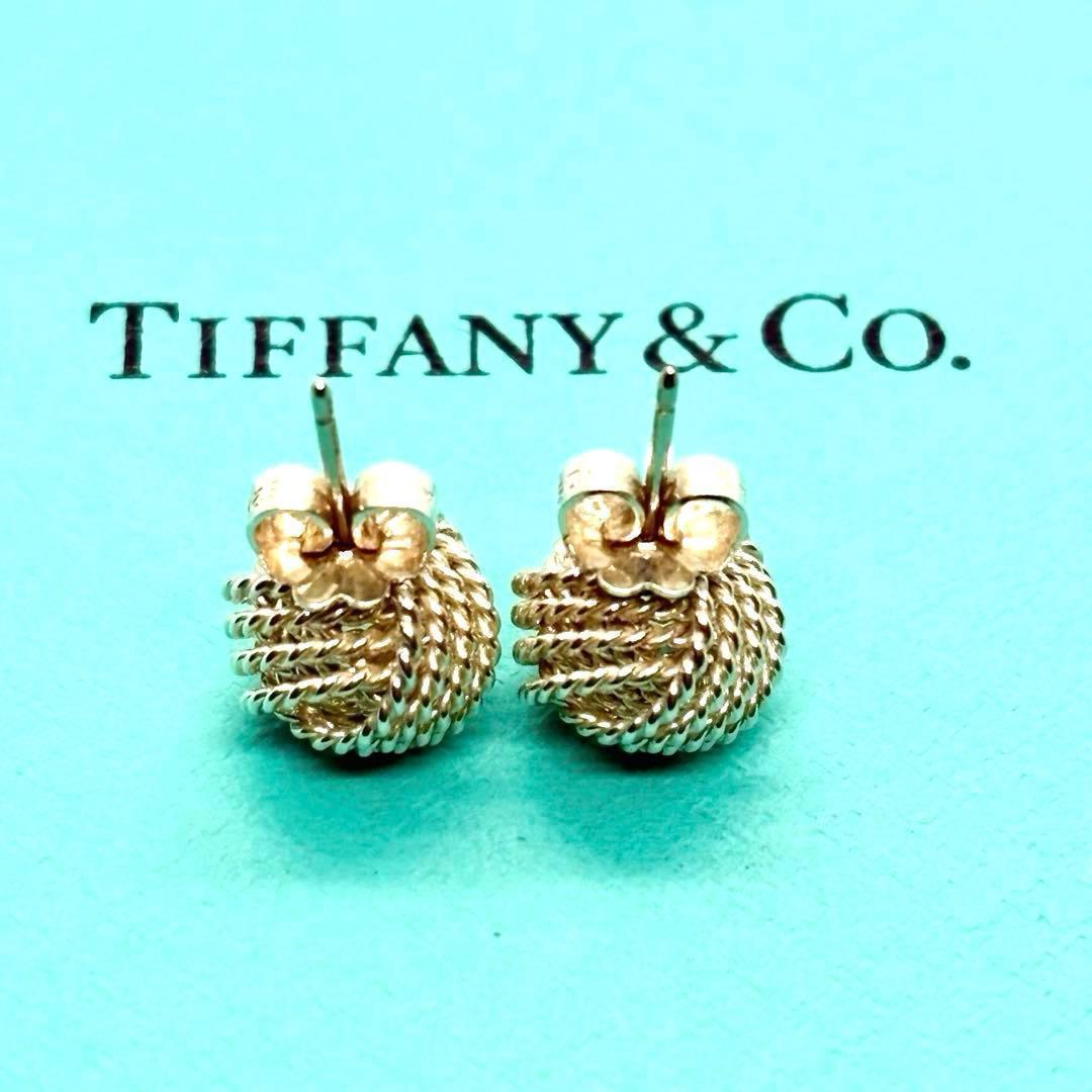❤️Tiffany ティファニー サマセット ツイスト ノット ピアス