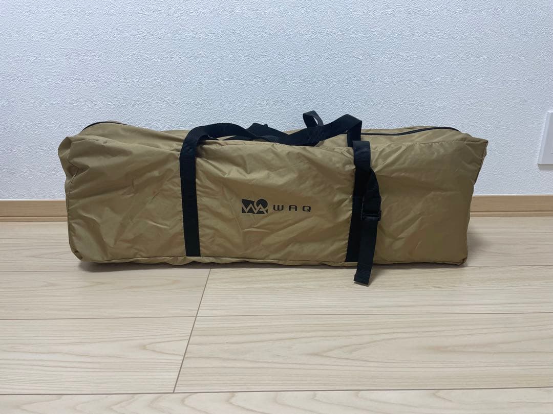 WAQ インフレーターマット 10cm シングル タン