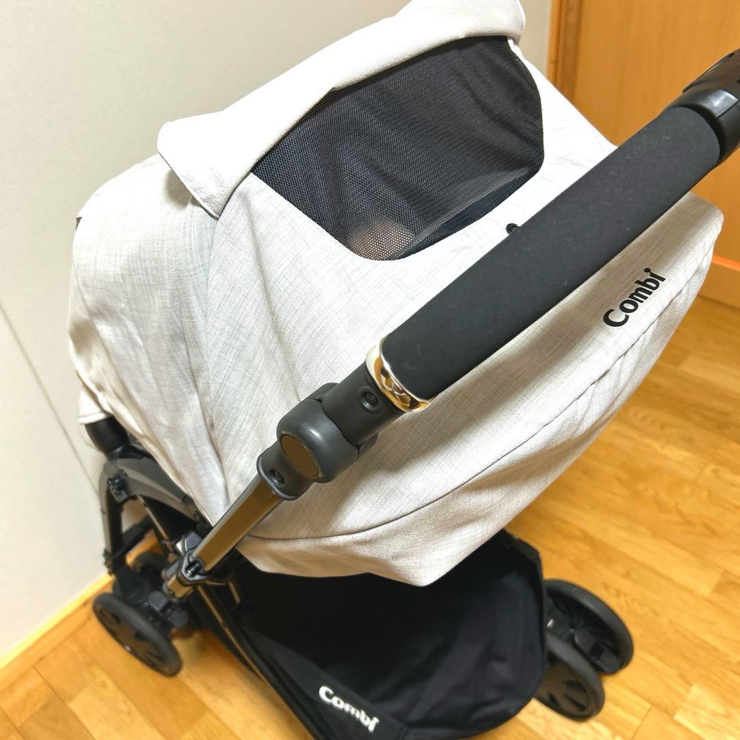 【極美品】コンビ ホワイトレーベル クロスゴー 4キャス エッグショック UJ