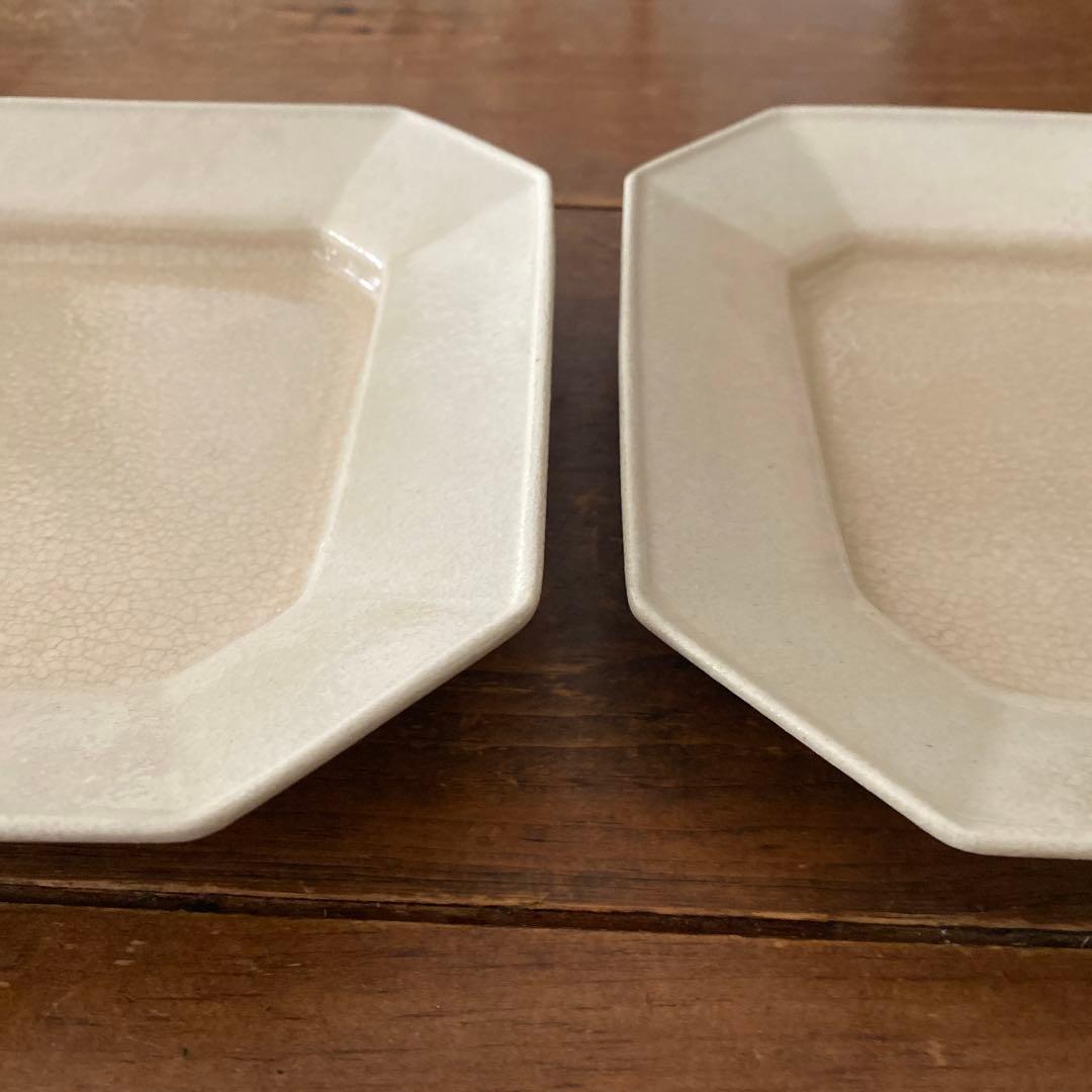 棚橋祐介　四角皿　皿　未使用品　2枚セット