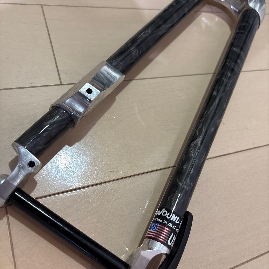 WOUND UP gravel x disc fork 1-1/8 フォーク