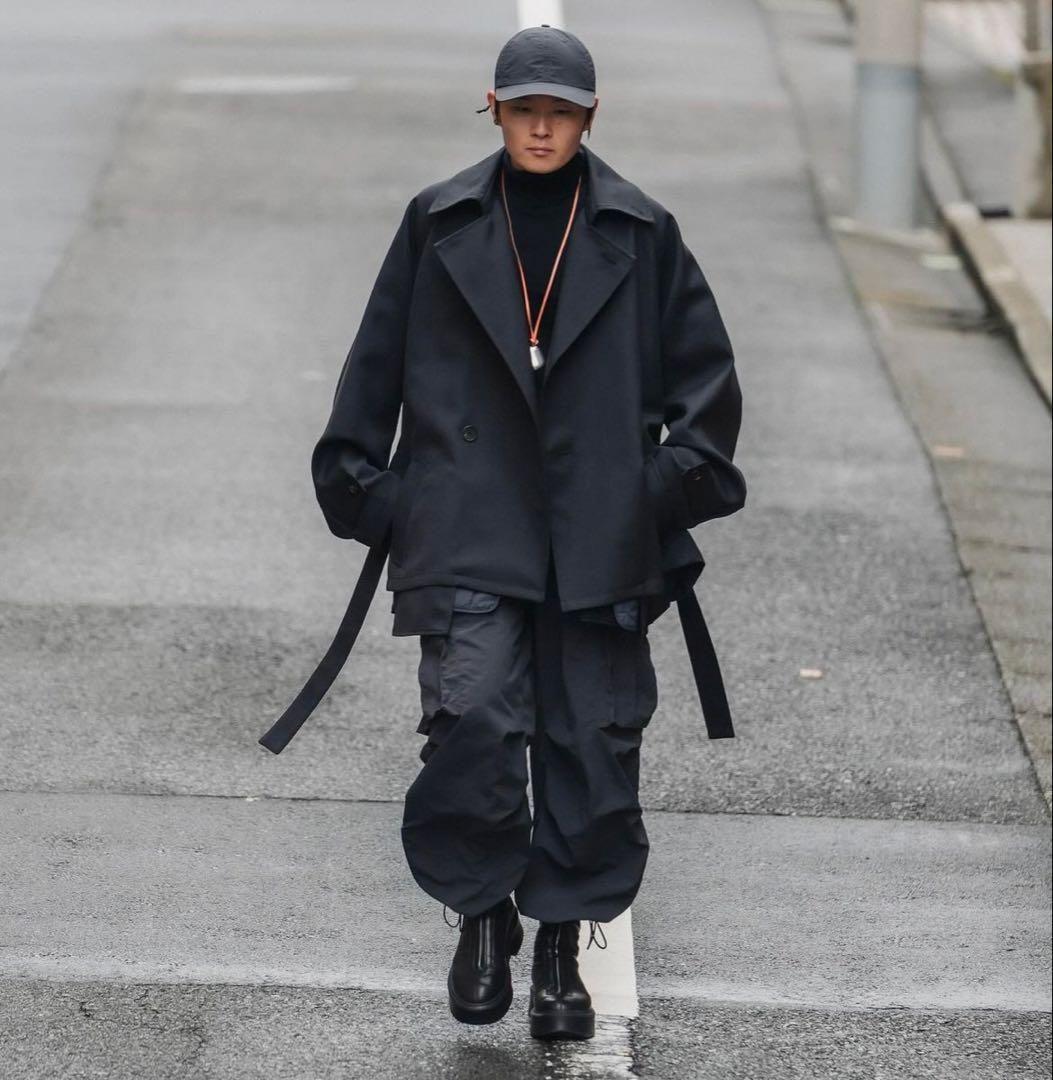 Blanc YM +81別注 short trench coat