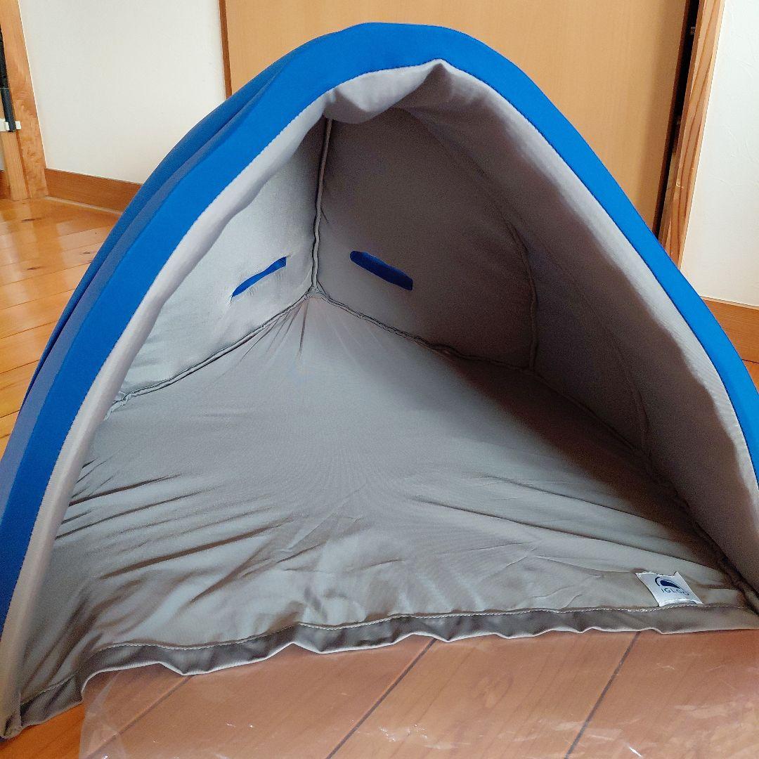 かぶって寝る枕　IGLOO 2.0 青 ドーム型枕