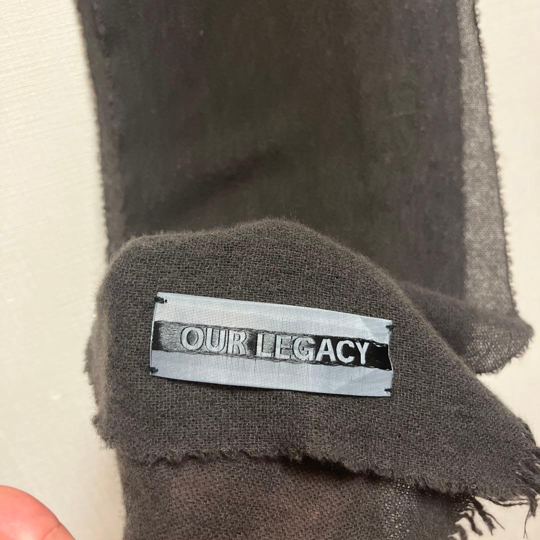 OUR LEGACY ブラウン マフラー