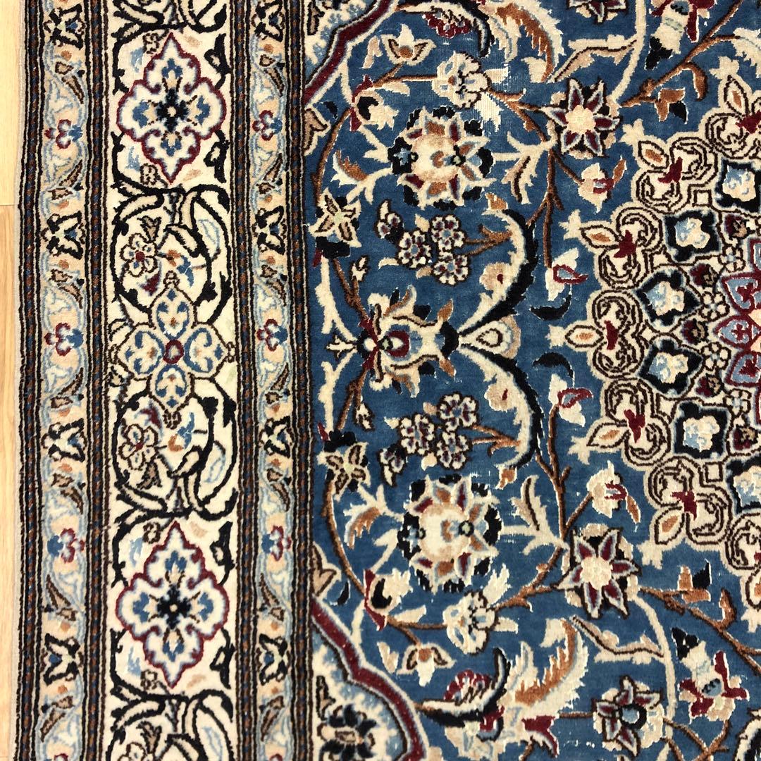 ペルシャ絨毯 ヴィンテージラグ 307×198cm 手織り オールドpersia