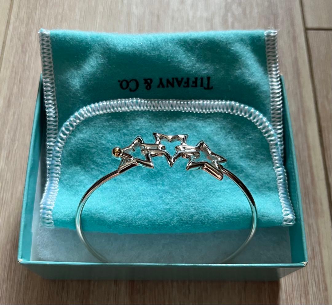 【美品】Tiffany (ティファニー) トリプルスター ブレスレット