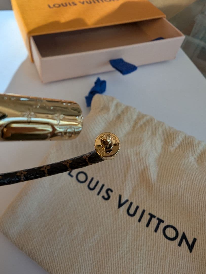 LOUIS VUITTON ブレスレット モノグラム 正規店購入 キャンバス