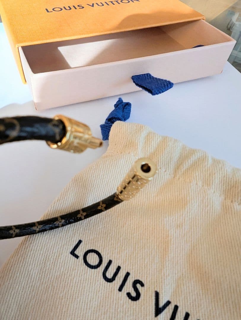 LOUIS VUITTON ブレスレット モノグラム 正規店購入 キャンバス