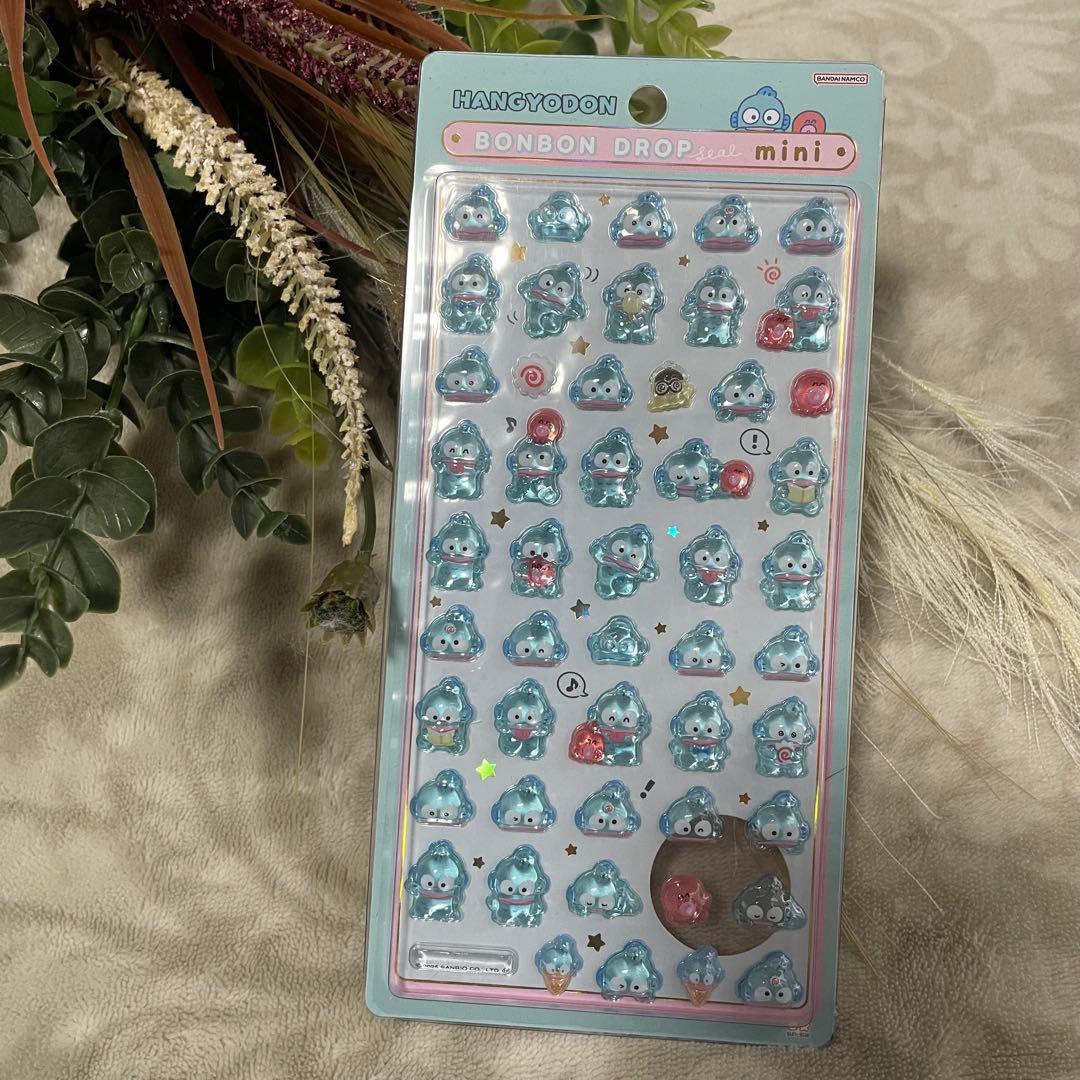【正規品】ボンボンドロップシールミニ　サンリオ　フルコンプ　8個　8種　新品