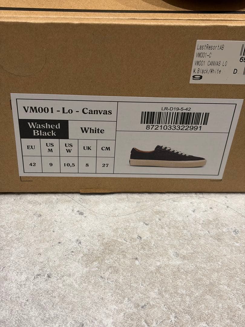 靴 Last Resort AB VM001-LO CANVAS