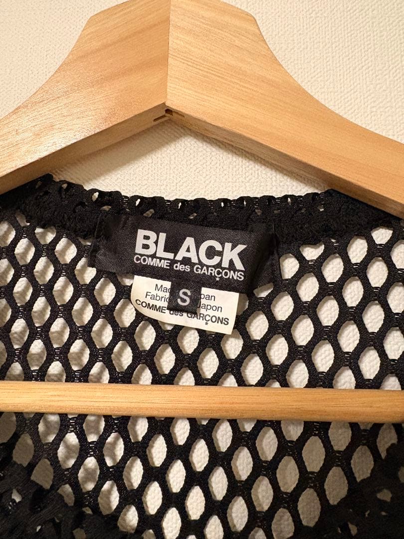 BLACK COMME des GARCONS メッシュタンクトップ S