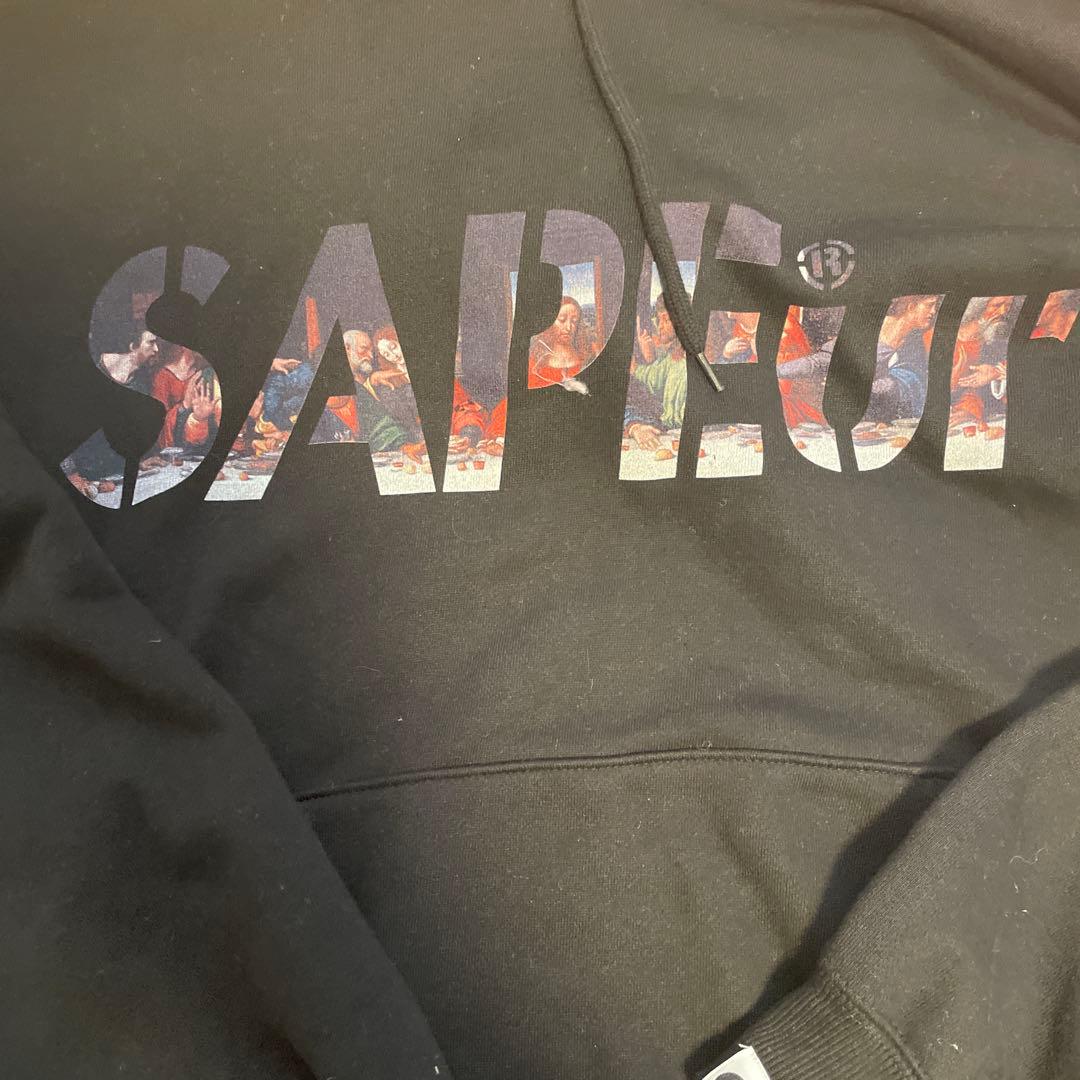 SAPEUR ブラック パーカー