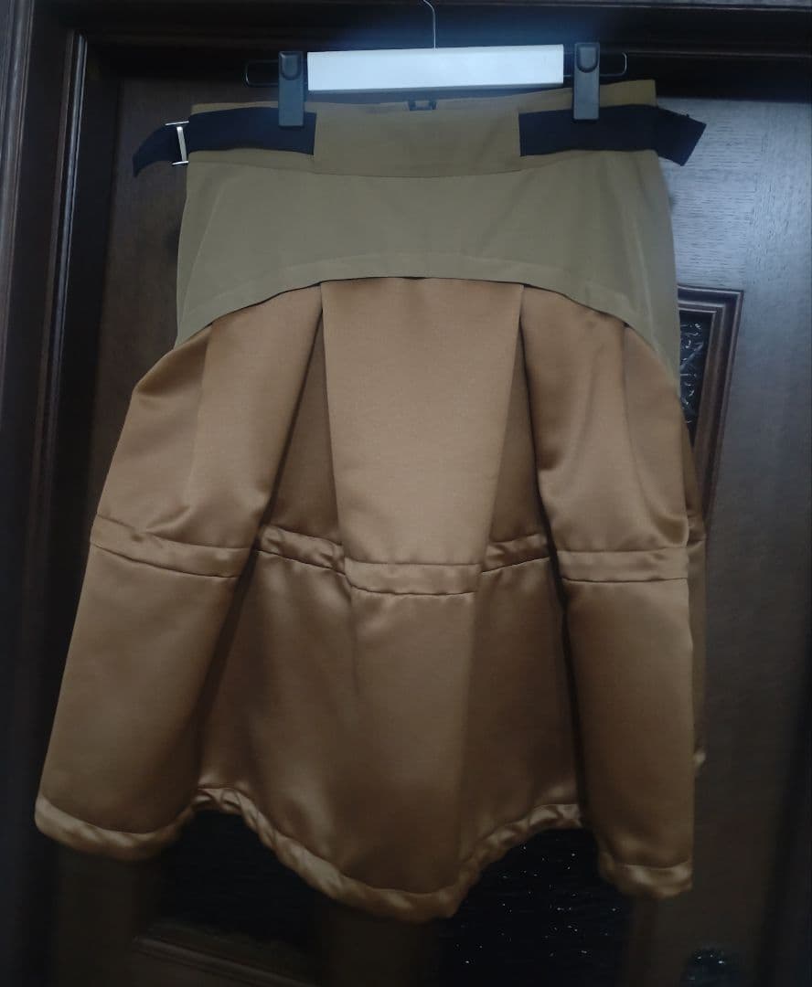 sacai 22SS　ドッキングミックスデザインスカート