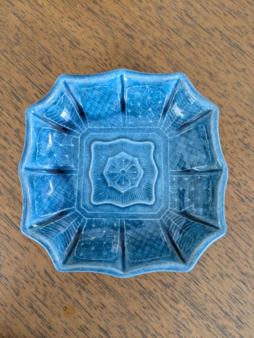 淡路島　珉平焼　小皿6枚組