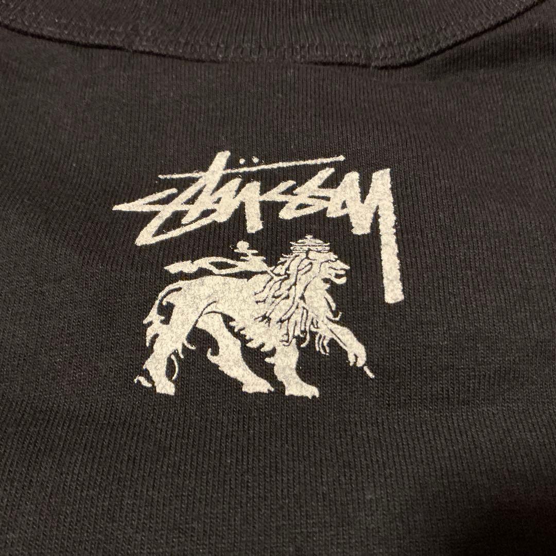 新品00s OLD STUSSY ChampionコラボT LIVE CLEAN