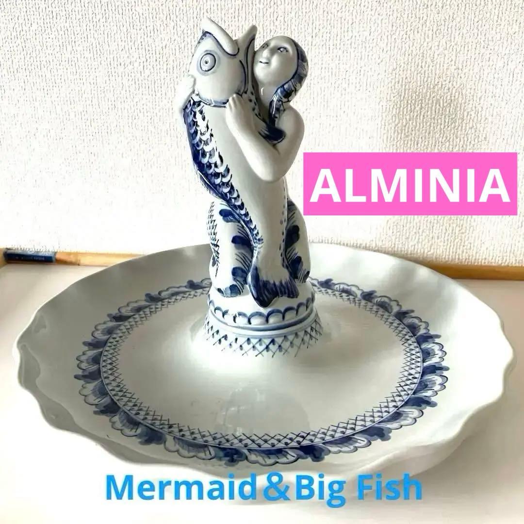 ＊Mermaid and Big fish＊ALUMINIA. Cop