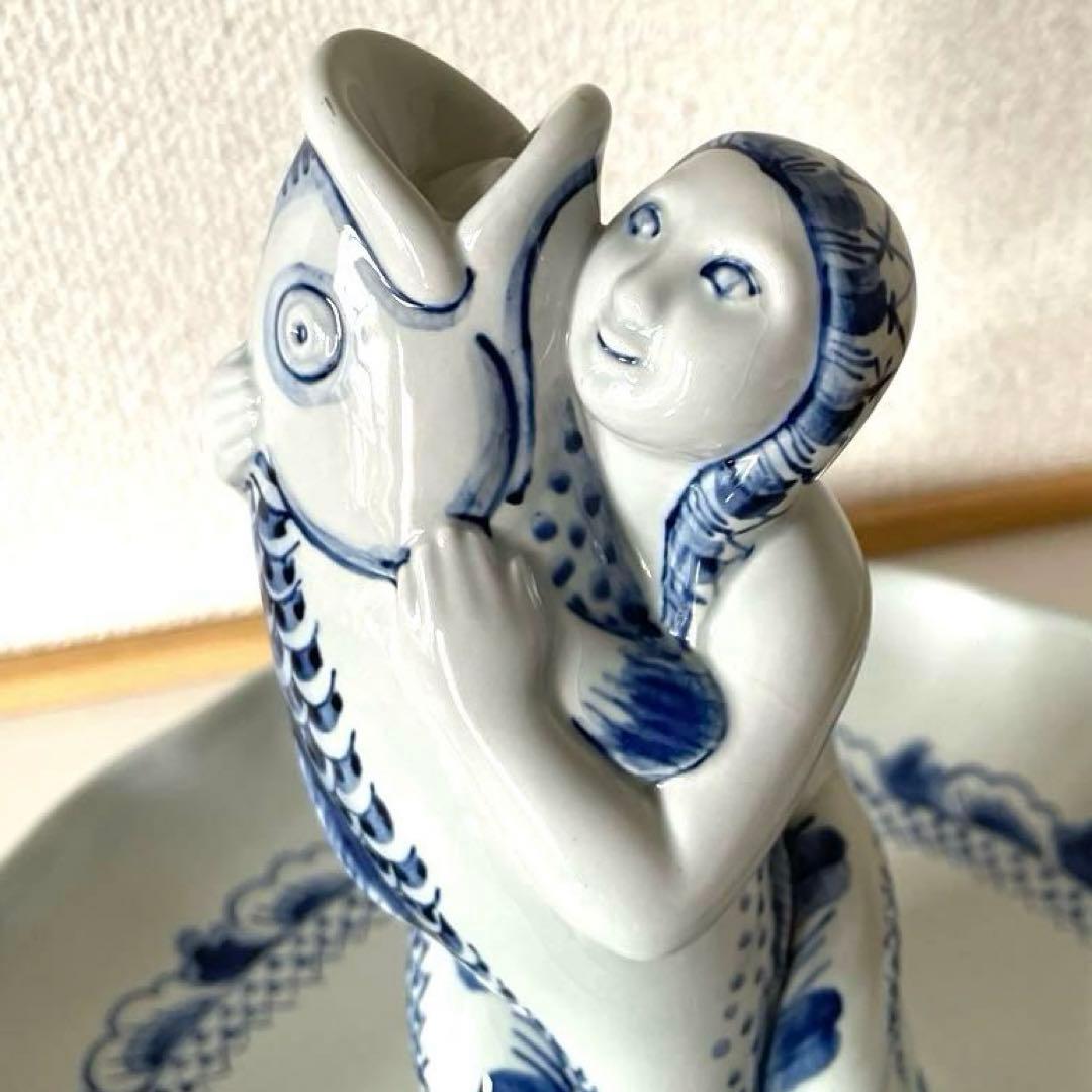 ＊Mermaid and Big fish＊ALUMINIA. Cop