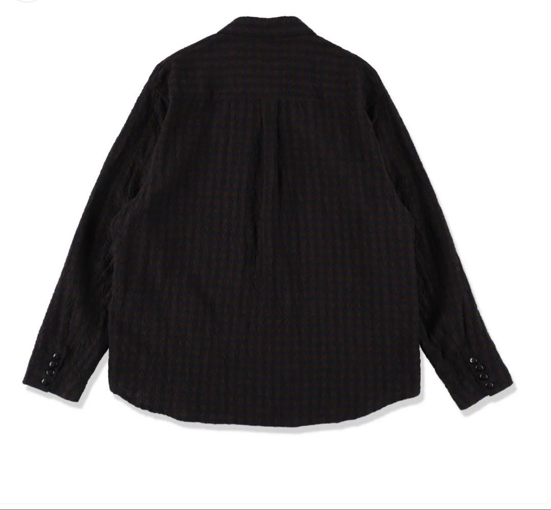 トップス Echeveria Cotton Wool Check Shirt size 2