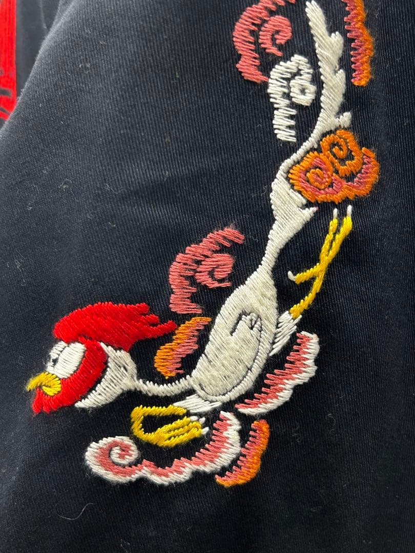 SETAGAYA 刺繍 スカジャン 黒　世田谷ベース　所さん　トイズマッコイ