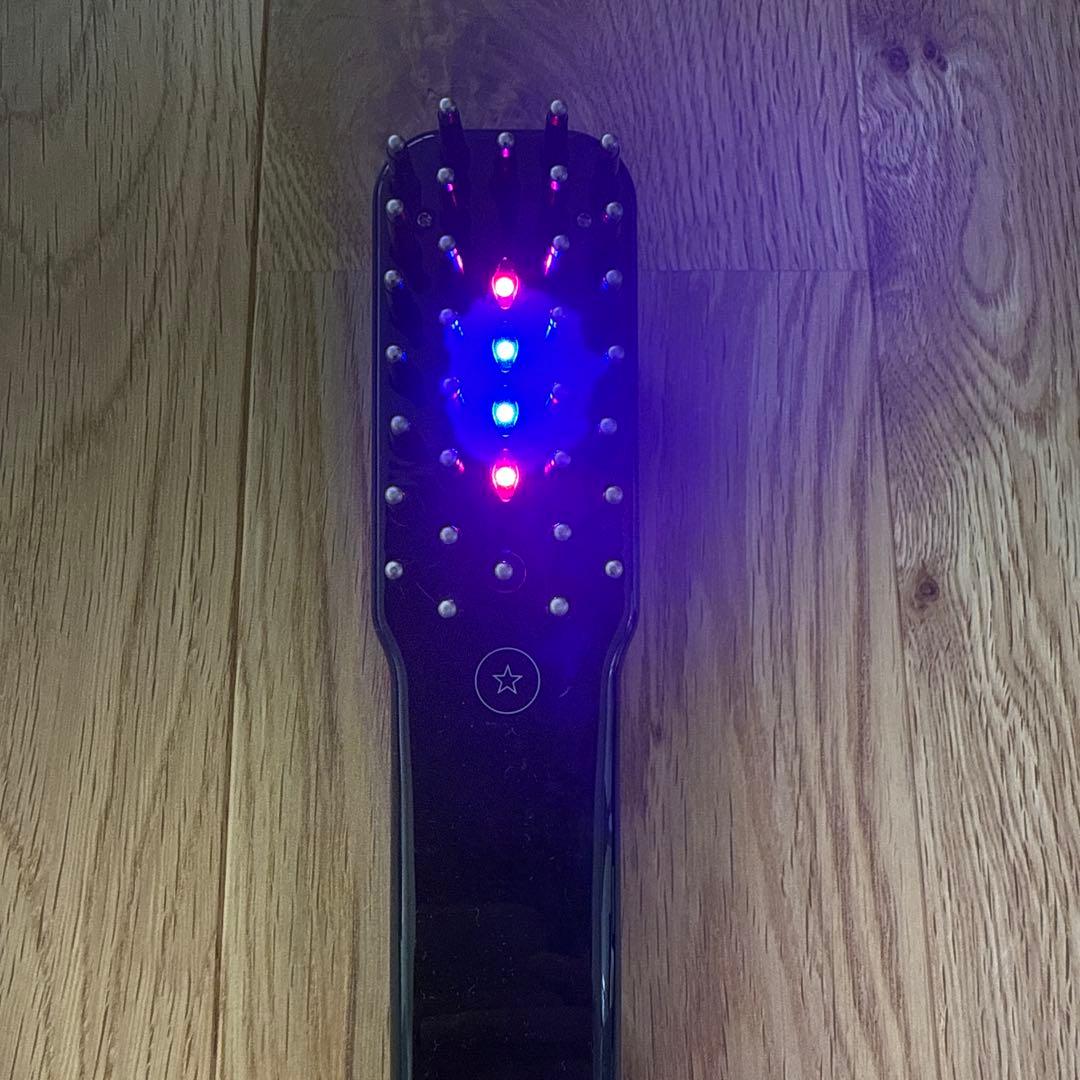 【ang】 電気バリブラシ 旧シリーズ C919ブラック 充電器付き