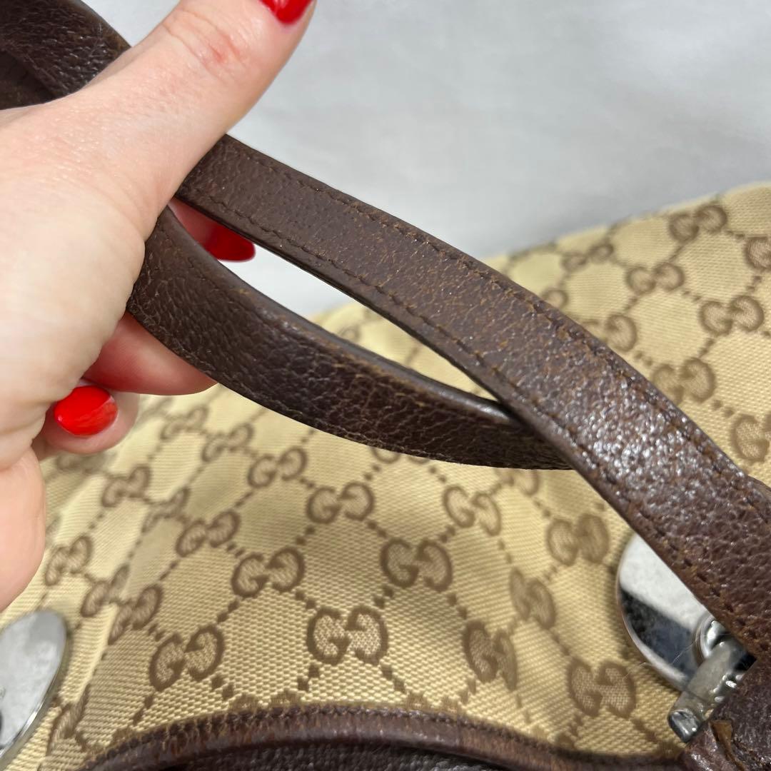GUCCIグッチ GGキャンバストートバッグ
