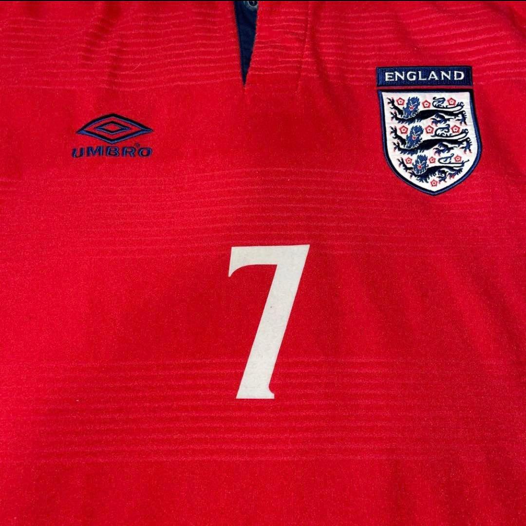 UMBRO イングランド代表　ベッカム　ユニホーム　XLサイズ