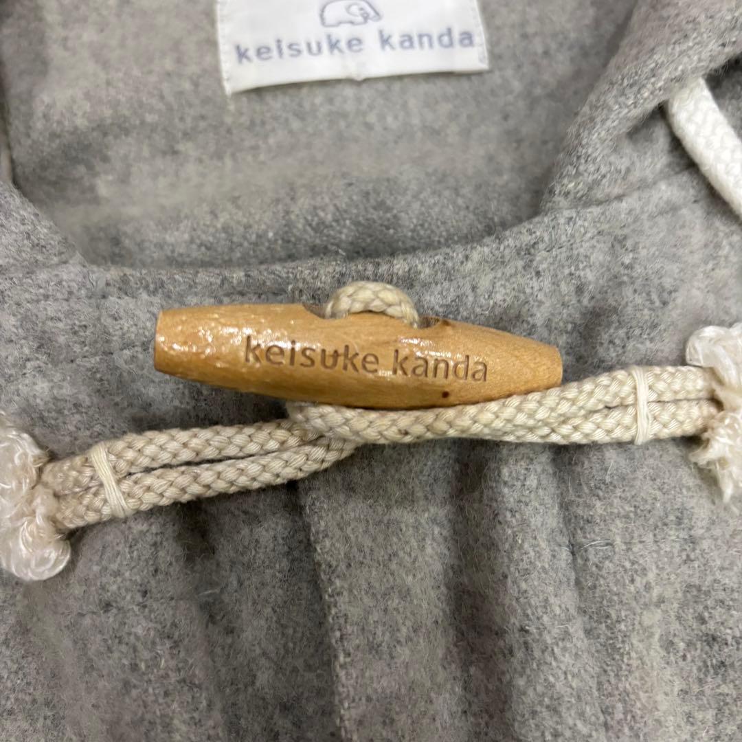 ケイスケカンダ　keisuke kanda ダッフルコート　グレー
