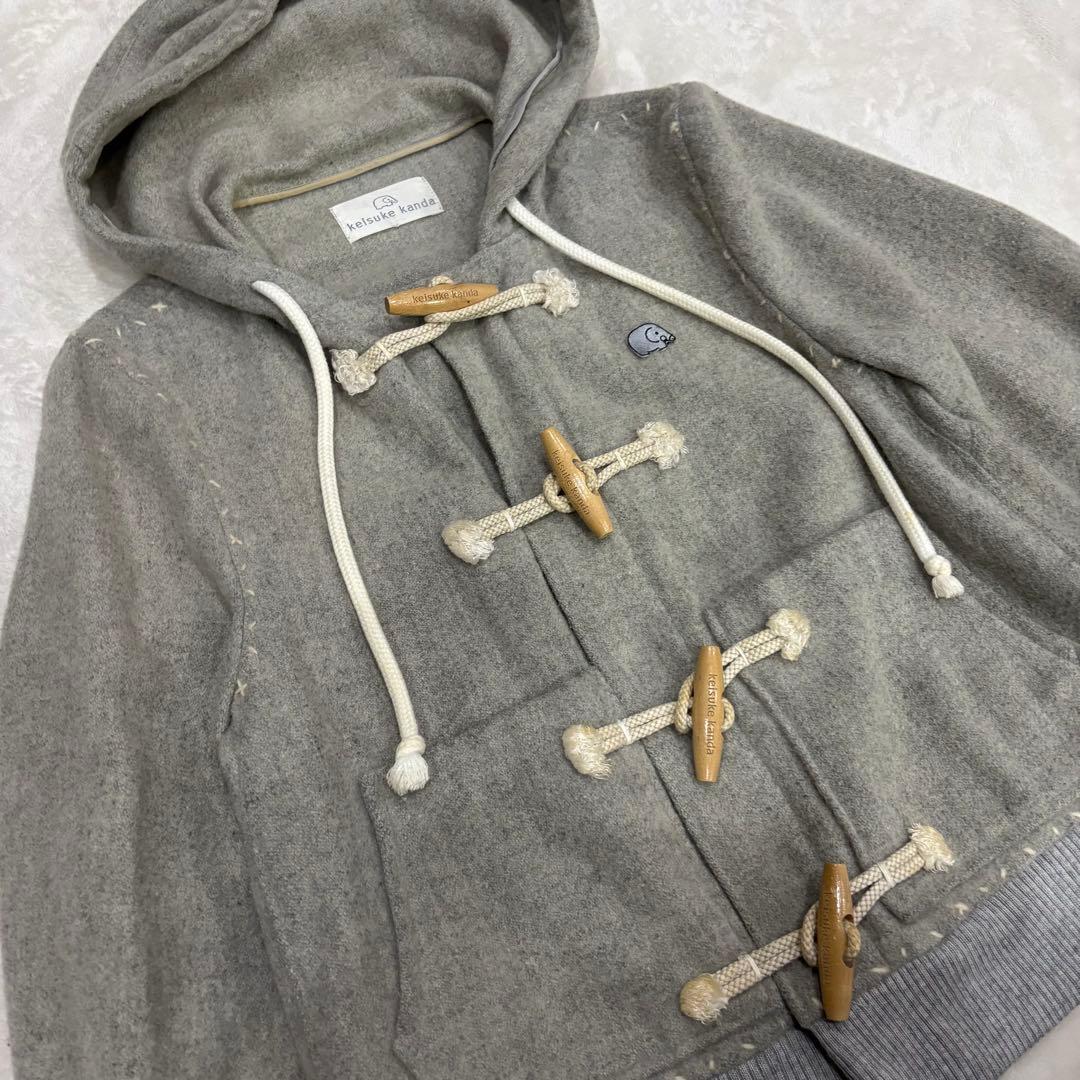 ケイスケカンダ　keisuke kanda ダッフルコート　グレー