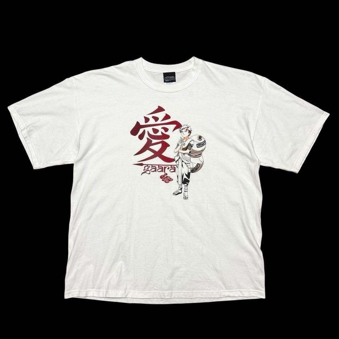 希少 XL 00's NARUTO 我愛羅 愛 Tシャツ