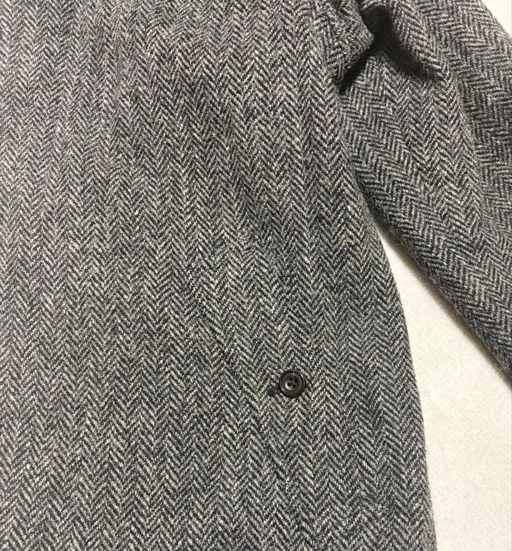 ビームス プラス Bal Collar Coat Harris Tweed