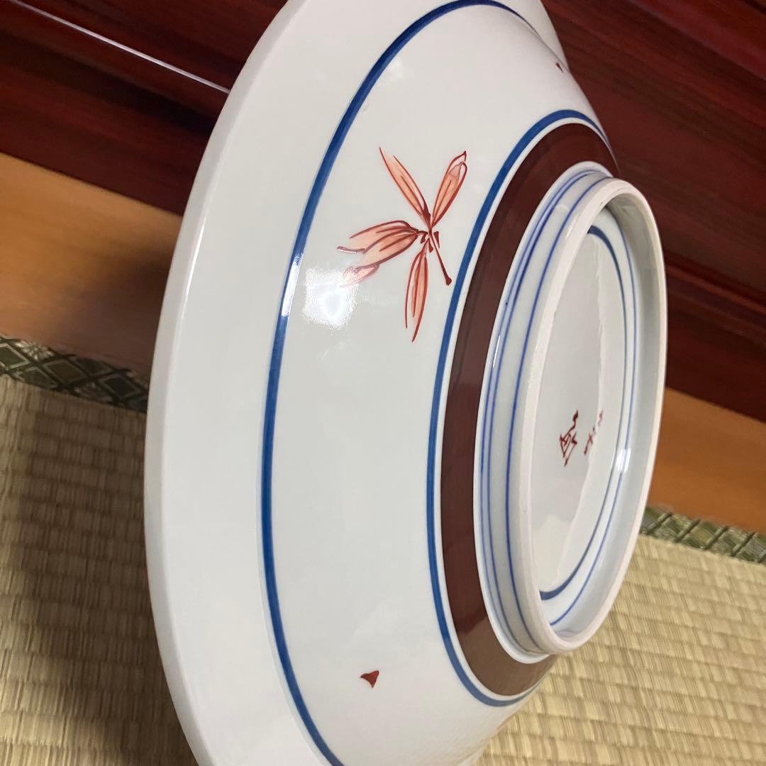 九谷焼 武腰敏昭作 果実 飾皿 飾り皿 大皿 直径32cm