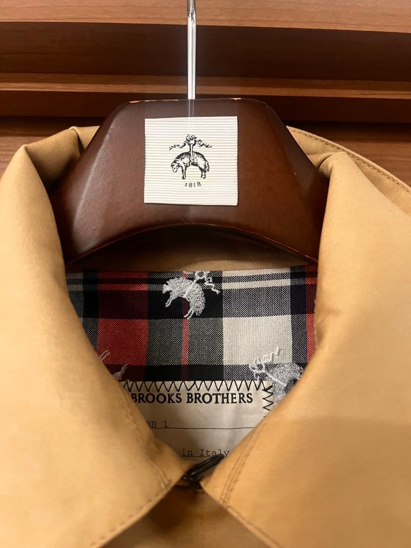 BLACKフリースBrooks Brothers made in ITALY