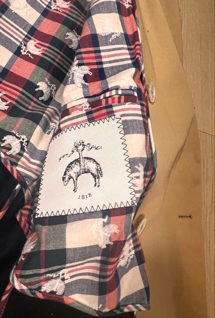 BLACKフリースBrooks Brothers made in ITALY