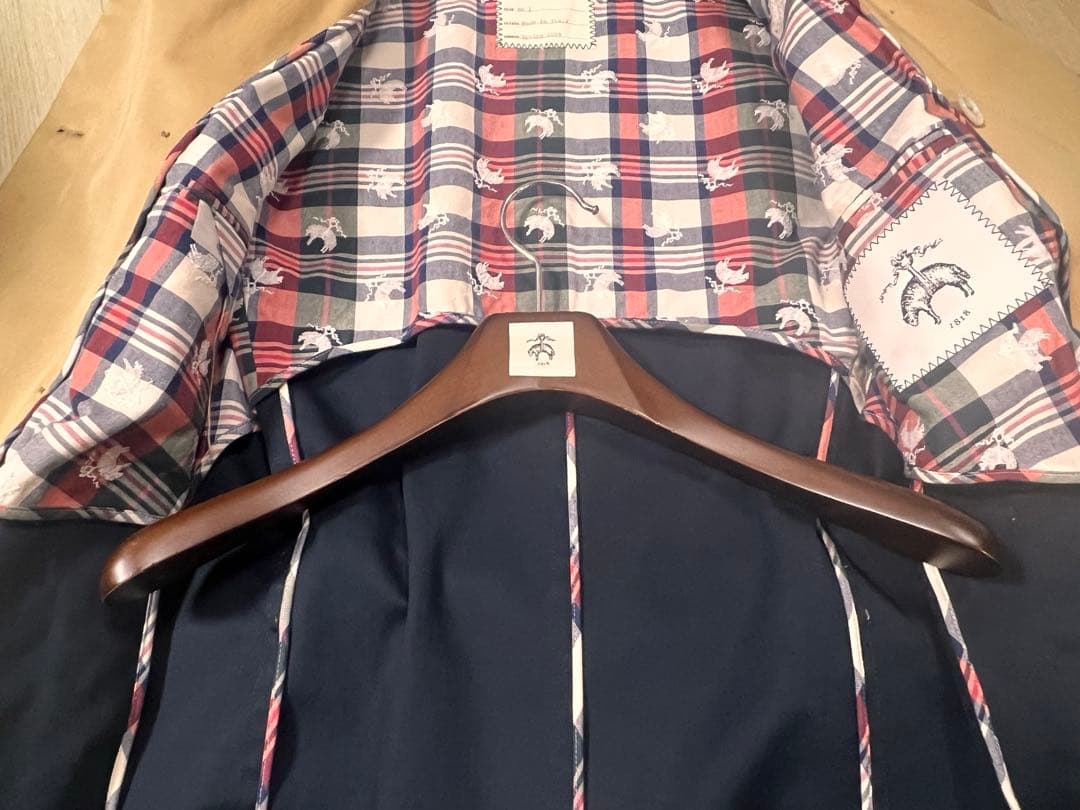 BLACKフリースBrooks Brothers made in ITALY